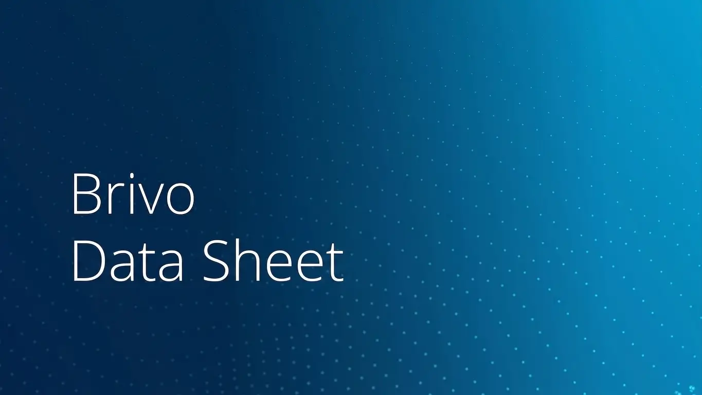 Brivo Remote Video Monitoring DataSheet